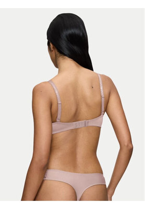 Triumph Biustonosz z fiszbiną Amourette 10209574 Różowy. Kolor: różowy. Materiał: syntetyk