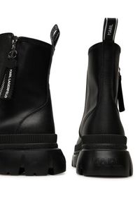 Karl Lagerfeld - KARL LAGERFELD Botki KL43565 Czarny. Kolor: czarny. Materiał: skóra #5