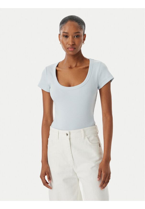 Vero Moda T-Shirt Chole 10344953 Niebieski Regular Fit. Kolor: niebieski. Materiał: bawełna