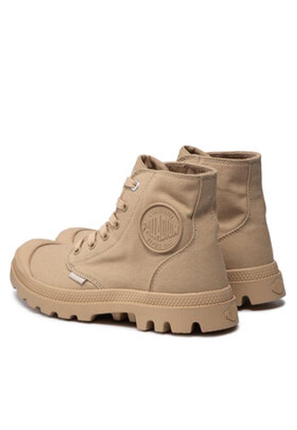 Palladium Trapery Pampa Hi mono U 73089-271-M Beżowy. Kolor: beżowy. Materiał: materiał