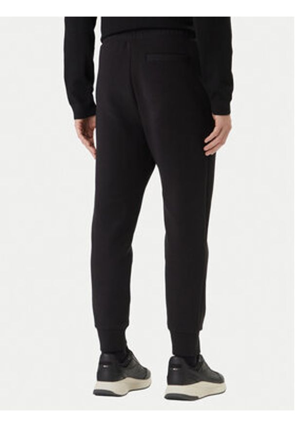 BOSS Spodnie dresowe Hadiko 50555505 Czarny Regular Fit. Kolor: czarny. Materiał: bawełna