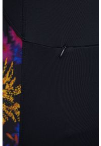 Desigual bluza 22SWSK21 damska kolor czarny wzorzysta. Okazja: na co dzień. Kolor: czarny. Materiał: dzianina. Długość rękawa: raglanowy rękaw. Styl: casual #6
