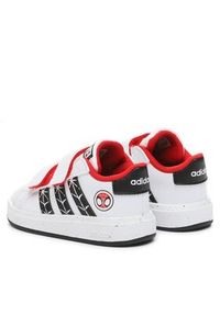 Adidas - adidas Sneakersy Grand Court x Marvel Spider-Man IF9893 Biały. Kolor: biały. Materiał: syntetyk. Wzór: motyw z bajki #4