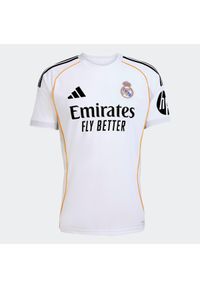 Adidas - Koszulka piłkarska dla dzieci ADIDAS Real Madryt 25/26 domowa. Sport: piłka nożna