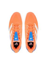 Adidas - adidas Buty halowe Stabil 16 Indoor JP7274 Pomarańczowy. Kolor: pomarańczowy. Materiał: materiał #3