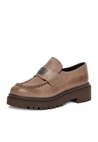 G-Star RAW - G-Star Raw Loafersy EO-DOLUNAY-25FW05 Beżowy. Kolor: beżowy. Materiał: skóra #3