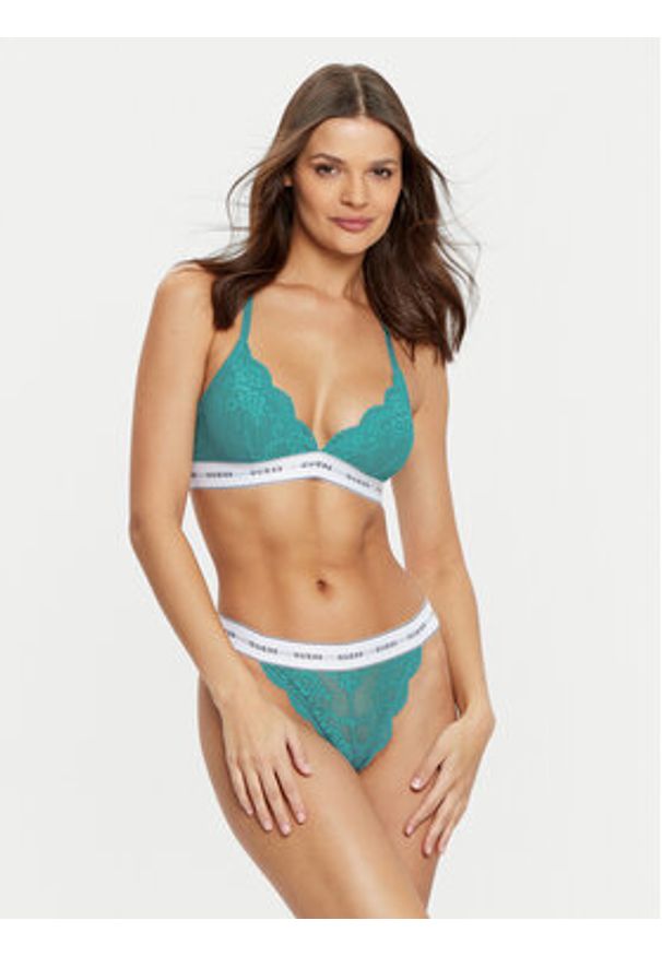 Guess Biustonosz braletka O97C02 KBBT0 Kolorowy. Materiał: syntetyk. Wzór: kolorowy