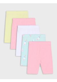 Sinsay - Krótkie legginsy 5 pack - wielobarwny. Długość: krótkie