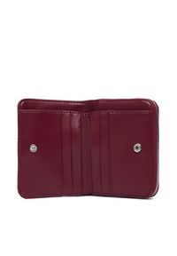 Calvin Klein Portfel Quilted Flap Zip Around LV04F1124G Różowy. Kolor: różowy. Materiał: skóra #3