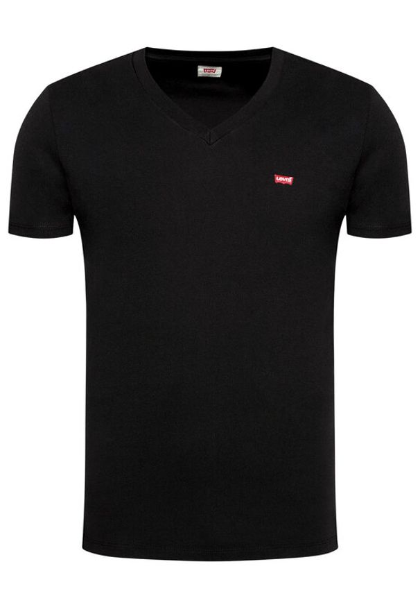 Levi's® T-Shirt Original Housemark Tee 85641-0001 Czarny Standard Fit. Kolor: czarny. Materiał: bawełna