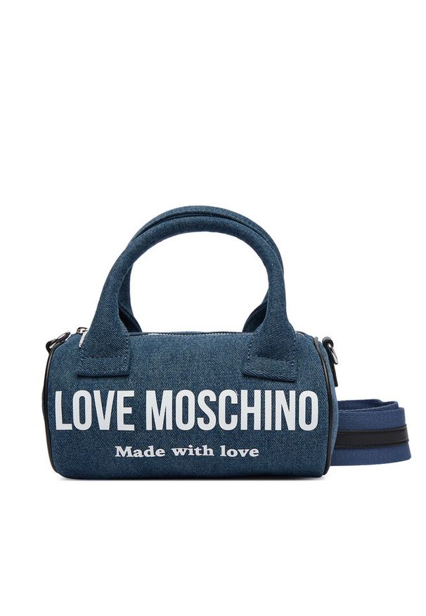 Love Moschino - Torebka LOVE MOSCHINO. Kolor: niebieski