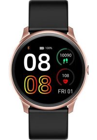 Smartwatch Gino Rossi SW010-14 Czarny (SW010-14). Rodzaj zegarka: smartwatch. Kolor: czarny #1