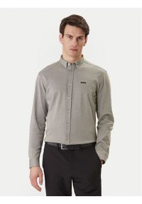 BOSS Koszula ST Motion 50555946 Khaki Regular Fit. Kolor: brązowy. Materiał: bawełna #1
