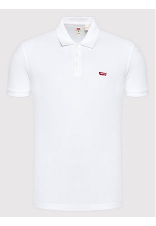 Levi's® Polo Standard Housemarked 35883-0003 Biały Regular Fit. Typ kołnierza: polo. Kolor: biały. Materiał: bawełna