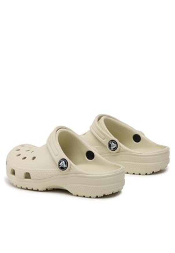 Crocs Klapki Classic Clog K 206991 Beżowy. Kolor: beżowy