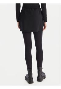 Guess Spódnica mini V5YD04 KCX42 Czarny Regular Fit. Kolor: czarny. Materiał: syntetyk #4