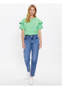 Selected Femme T-Shirt 16079837 Zielony Loose Fit. Kolor: zielony #6