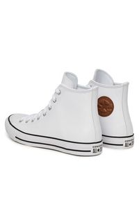 Converse Trampki Chuck Taylor All Star Leather A10554C Biały. Kolor: biały. Materiał: skóra #6