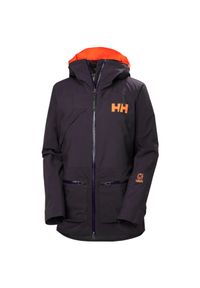 Damska kurtka narciarska Helly Hansen Lifaloft 3.0. Kolor: fioletowy. Materiał: puch. Sezon: zima. Sport: narciarstwo #1
