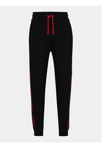 Hugo Spodnie dresowe Sporty Logo 50496995 Czarny Regular Fit. Kolor: czarny. Materiał: bawełna #2