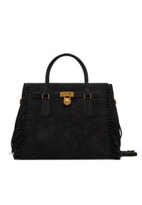 MICHAEL Michael Kors Torebka Hamilton Moderne 30F5ANXS3S Czarny. Kolor: czarny. Materiał: skórzane, zamszowe