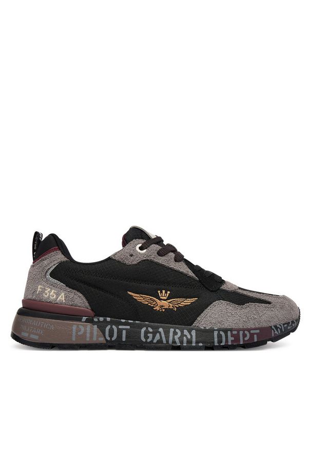 Sneakersy Aeronautica Militare. Wzór: kolorowy