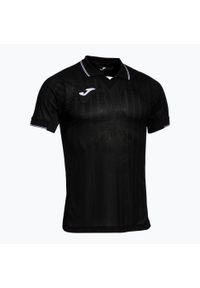 Koszulka sportowa męska Joma Fit One. Kolor: czarny. Materiał: poliester. Sport: piłka nożna