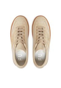 Furla Sneakersy Enjoy Lace-Up YI79ENJ BX3712 PT 8E000 Écru. Materiał: skóra #4