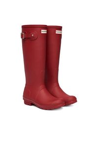 Hunter Kalosze Original Tall W23499 Czerwony. Kolor: czerwony. Materiał: kauczuk #4