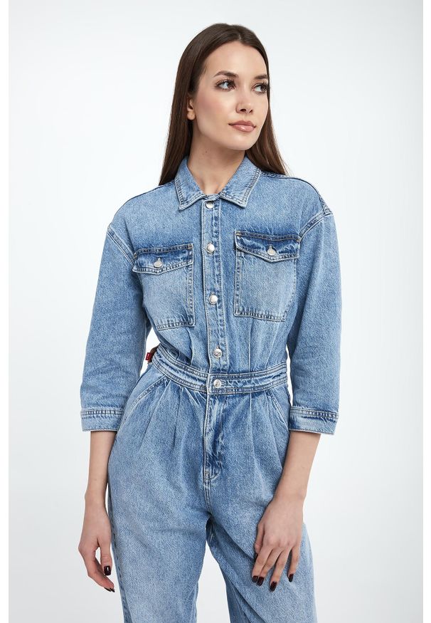 JOOP! Jeans - Kombinezon damski jeansowy Eleni JOOP! JEANS