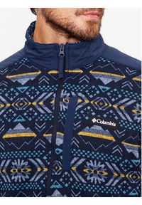 columbia - Columbia Polar Sweater Weather™ II Printed Half Zip Niebieski Regular Fit. Kolor: niebieski. Materiał: polar, syntetyk #3