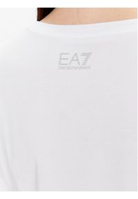 EA7 Emporio Armani T-Shirt 3RTT08 TJDZZ 1100 Biały Regular Fit. Kolor: biały. Materiał: bawełna #4