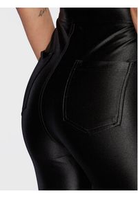 Glamorous Spodnie materiałowe YH2505 Czarny Slim Fit. Kolor: czarny. Materiał: syntetyk #4