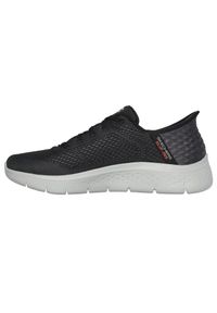 skechers - Buty sportowe Sneakersy męskie, Slip-Ins: GO WALK Flex - New World. Kolor: czarny. Sport: turystyka piesza