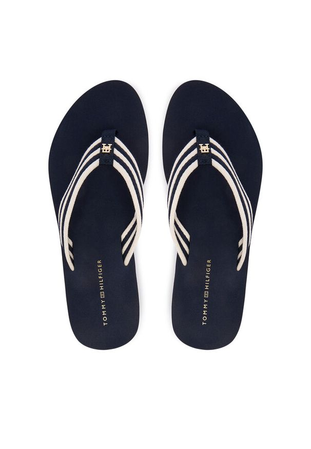 TOMMY HILFIGER - Japonki Tommy Hilfiger. Kolor: niebieski