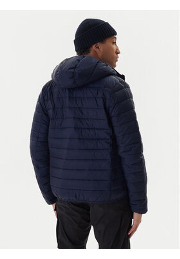 Kappa Kurtka przejściowa Logo Astrom 34243TW Granatowy Regular Fit. Kolor: niebieski. Materiał: syntetyk