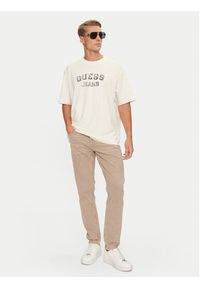 Guess T-Shirt M4BI78 K8FQ4 Écru Oversize. Materiał: bawełna #3