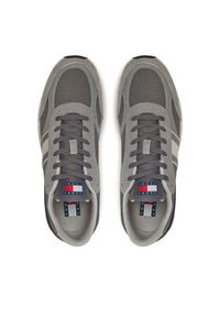 Tommy Jeans Sneakersy Technical Runner Ess EM0EM01537 Szary. Kolor: szary. Materiał: materiał #5