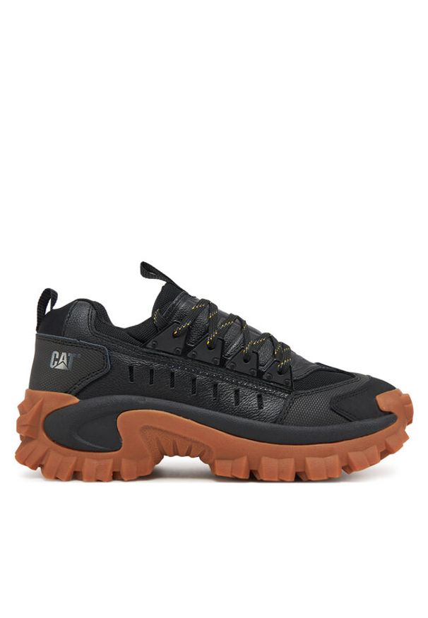 CAT Footwear Sneakersy P726242 Czarny. Kolor: czarny. Materiał: skóra