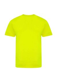 AWDIS - Koszulka Unisex Dla Dorosłych Electric Triblend. Kolor: żółty