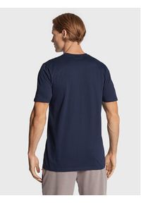 Ellesse T-Shirt Ottanta SHP16246 Granatowy Regular Fit. Kolor: niebieski. Materiał: bawełna