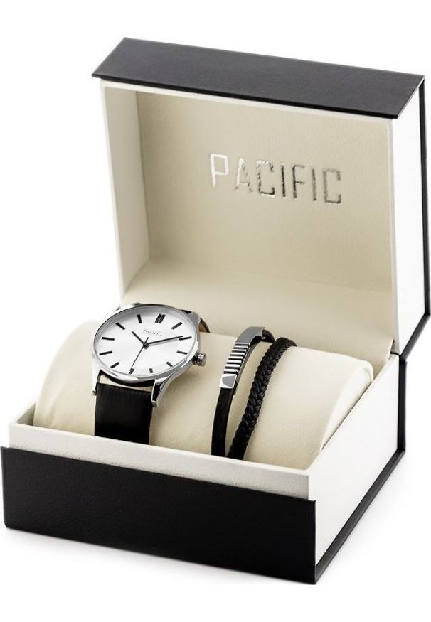 Zegarek Pacific ZEGAREK MĘSKI PACIFIC X0091-06 - komplet prezentowy (zy094a)