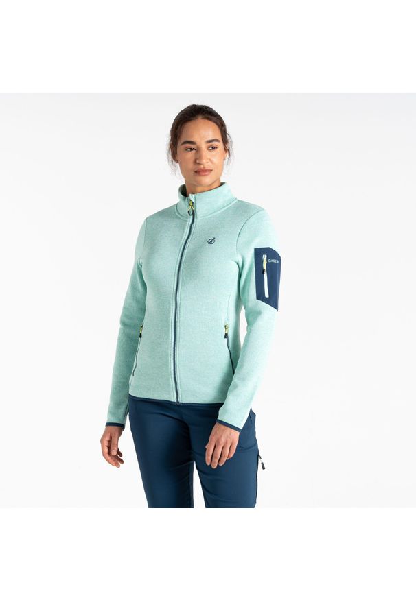 DARE 2B - Polar turystyczny damski Mountain Series Thermal. Kolor: zielony. Materiał: polar. Sport: turystyka piesza