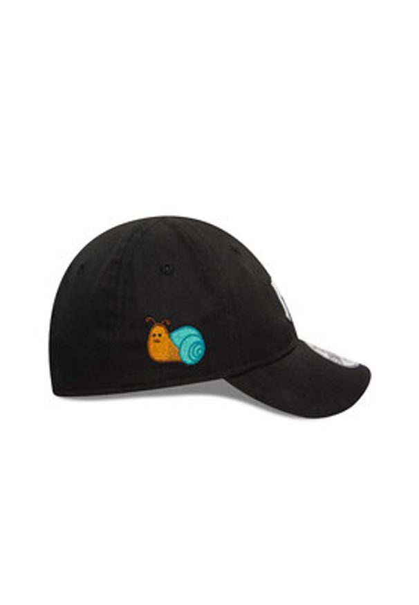 New Era Czapka z daszkiem Toddler Icon 9Forty 60565303 Czarny. Kolor: czarny. Materiał: materiał, bawełna