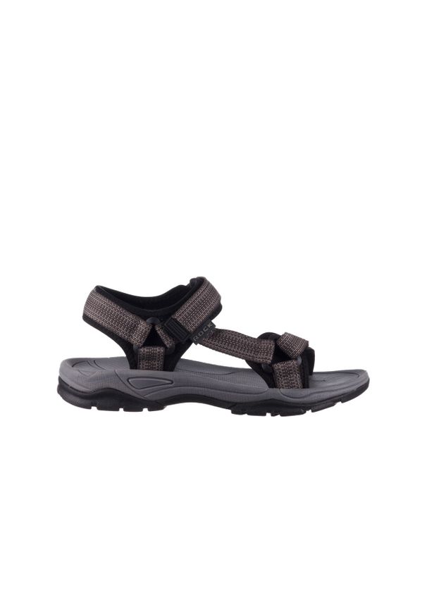 Rock Spring - Sandały Rock Kern Grey Men, Szary, Materiał - 46. Zapięcie: rzepy. Kolor: szary. Materiał: tkanina. Sezon: wiosna, lato. Styl: rockowy