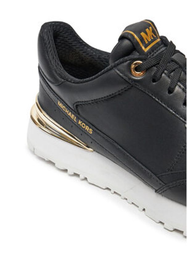 MICHAEL Michael Kors Sneakersy Nova 43T4NVFS1L Czarny. Kolor: czarny. Materiał: skóra