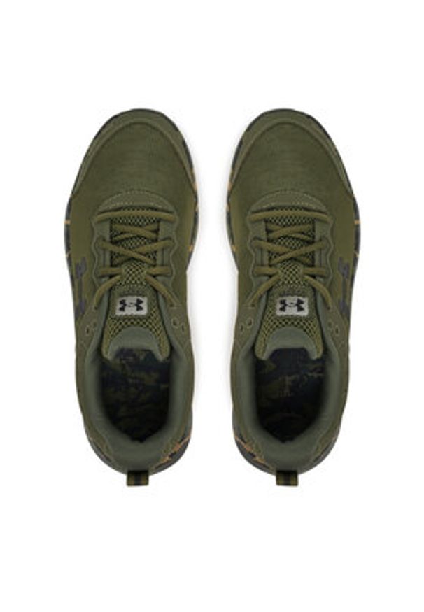 Under Armour Buty do biegania UA Charged Assert 10 Camo 3027036 Zielony. Kolor: zielony. Materiał: materiał
