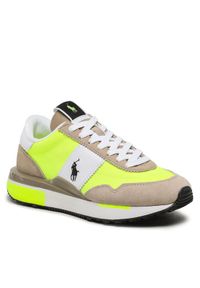 Sneakersy Polo Ralph Lauren. Kolor: biały. Wzór: kolorowy #1