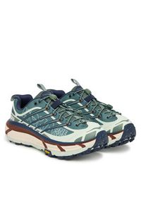 HOKA - Hoka Sneakersy Mafate Three2 Wordmark 1175490 FVY Zielony. Kolor: zielony. Materiał: materiał #4