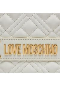 Love Moschino - LOVE MOSCHINO Plecak JC4235PP0ILA0100 Biały. Kolor: biały. Materiał: skóra